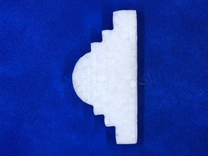 Moldura No. 9 de Unicel 10cm x 10cm x 1.20m